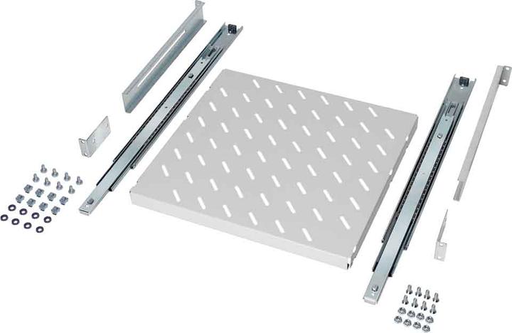 Produktbild Schäfer Shop SCHAFER - Rack-Shelf (belüftet) - Hellgrau, RAL 7035
