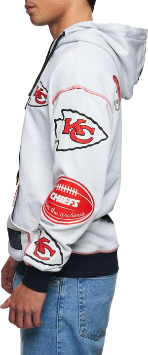 Immagine prodotto Recovered Felpa con cappuccio in pile Re:covered - INK DYE Kansas City Chiefs - XL (XL)