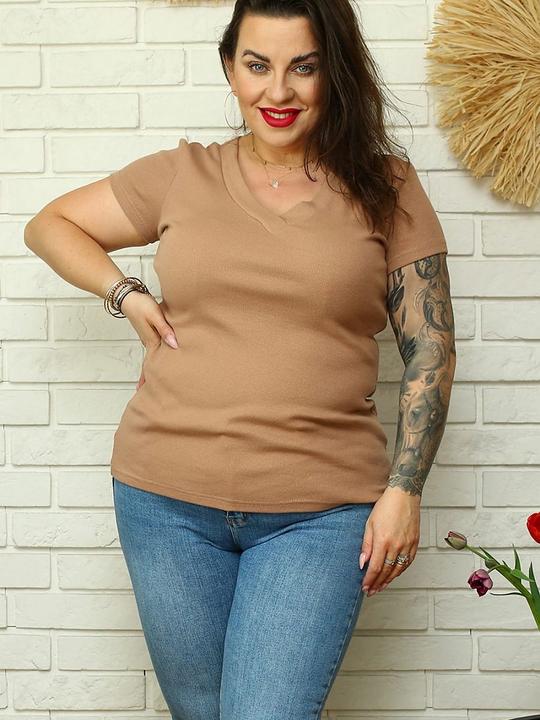Karko Plus-Size Bluse