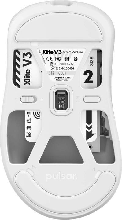 Productafbeelding Pulsar Gaming Gears Xlite V3 - Muis (Draadloze, Bedraad)