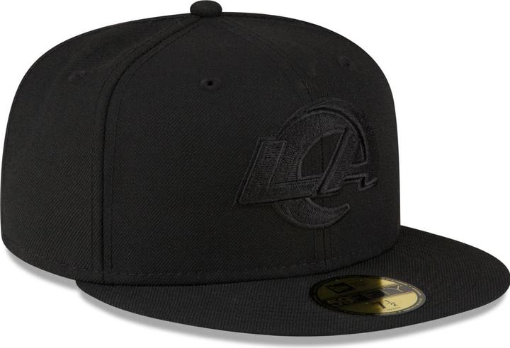 Produktbild New Era 59Fifty Fitted Cap - BLACK Los Angeles Rams - 7 1/4 (7 1/4)