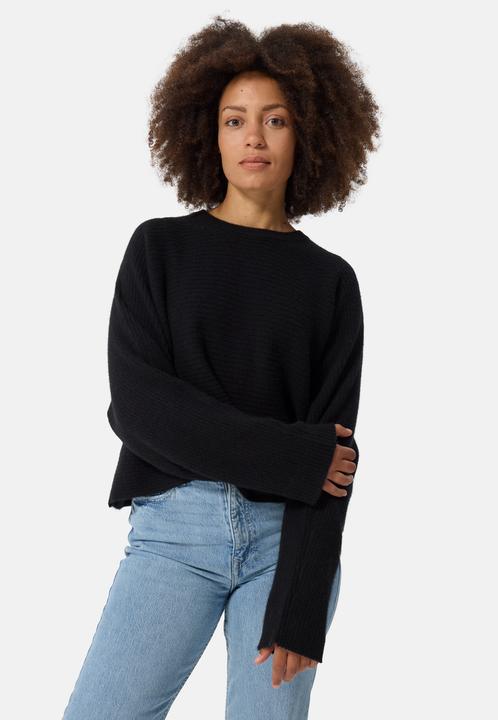 Actual product image Cash-Mere Wolle Kaschmir Rundhals Pullover (L)