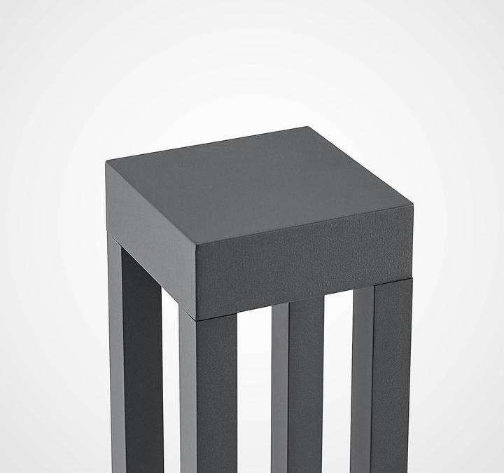 Actual product image Arcchio Lienna outdoor garden light H90 Dark Grey (850 lm, IP65)