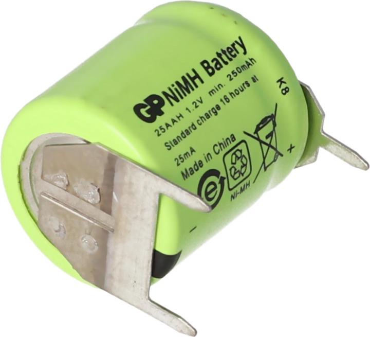 Produktbild AccuCell Akku für Sanyo N-110AA Akku NiMH 1/3 AA Mignon mit 3-er Print + / -- (1 Stk., Gerätespezifisch, 150 mAh, Akku)