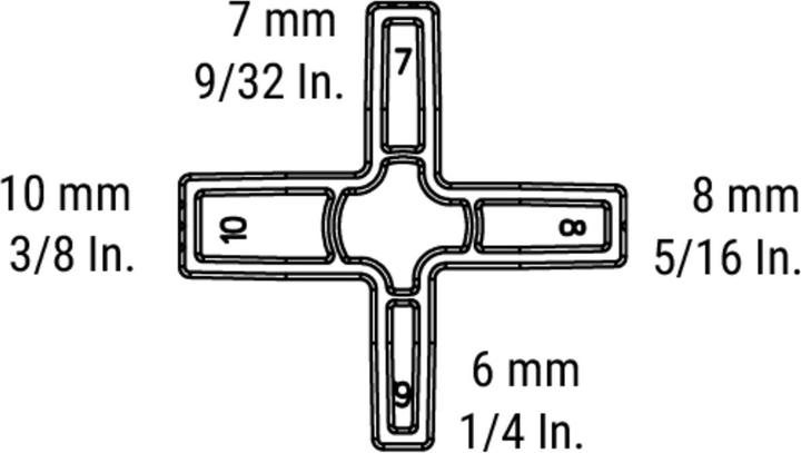 Produktbild Bessey Montageset für Terrassendielen EZ-TD (300 mm)