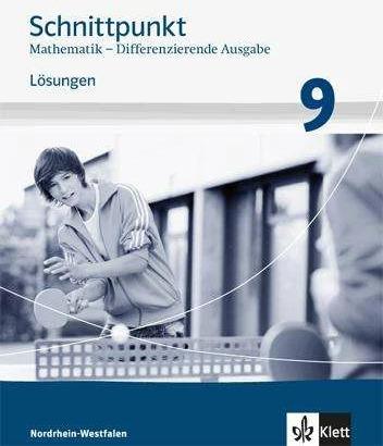 Produktbild Schnittpunkt Mathematik - Differenzierende Ausgabe Nordrhein-Westfalen ab 2013. Lösungen 9. Sch (Deutsch, Ernst Klett Verlag, 2017)