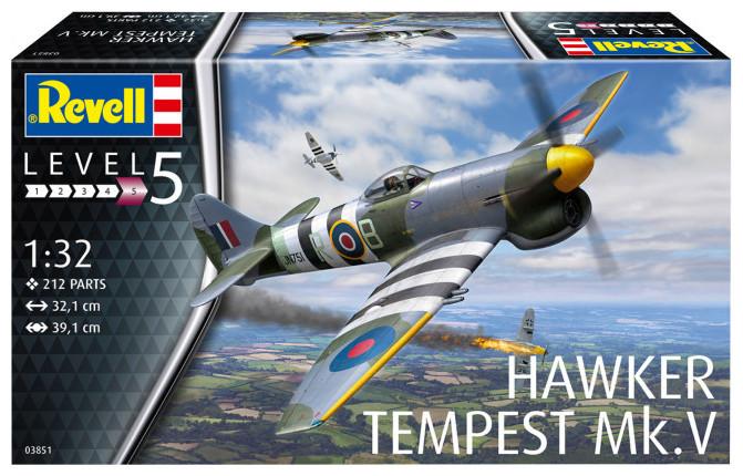 Actual product image Revell Hawker Tempest V