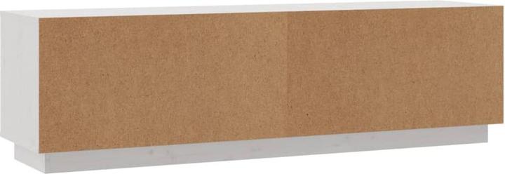 Produktbild VidaXL TV-Schrank Weiss 140x35x40 cm Massivholz Kiefer,Farbe (140 x 35 x 40 cm)