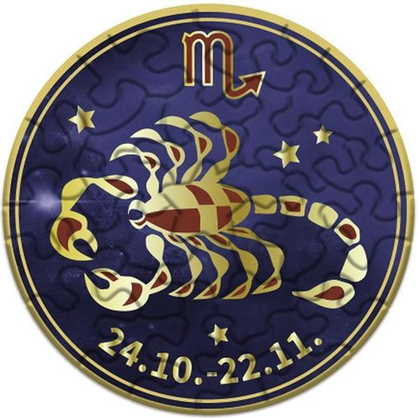 Produktbild Bärenpresse Curiosi Puzzle - Sternzeichen Skorpion
