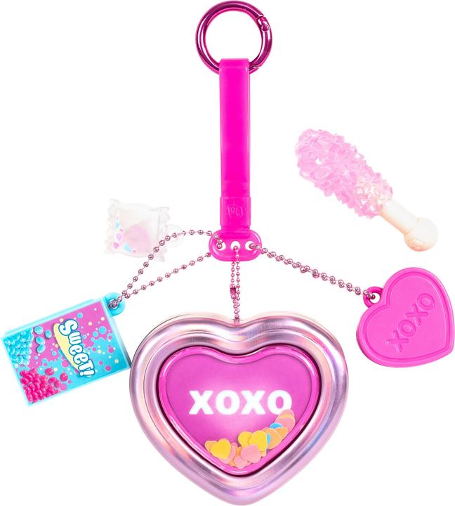 Actual product image Linex Real Littles Tiny Tins, Real Metal Tin With 4 Charms, Includes Real Working Stationery (30496)