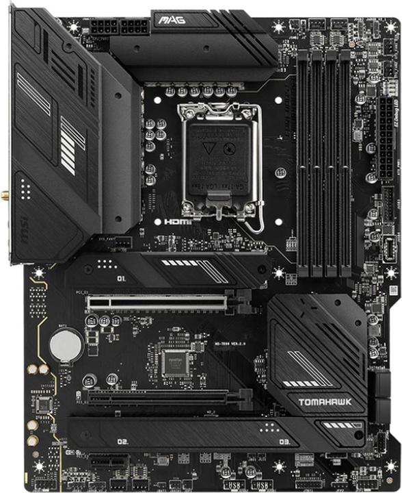 Produktbild MSI MAG B760 TOMAHAWK WLAN (LGA 1700, Intel B760, ATX)