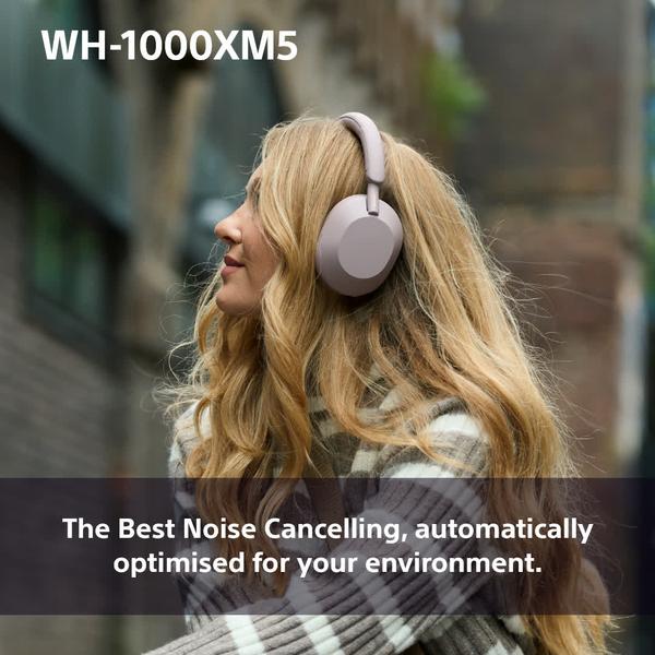 Immagine prodotto Sony WH-1000XM5 (ANC, 30 h, Senza fili, Cablato)