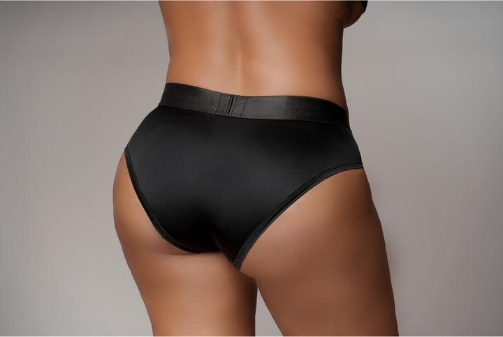 Produktbild Ouch! Vibrating Strap-on High-cut Brief - XL/XXL