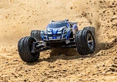 Actual product image Traxxas S.TRUCK RUSTLER VXL 1:10 4WD EP RTR BLUE TQi 2.4GHz BRUSHLESS OHNE LadegerÃ¤t und OHNE Akku (RTR Ready-to-Run)