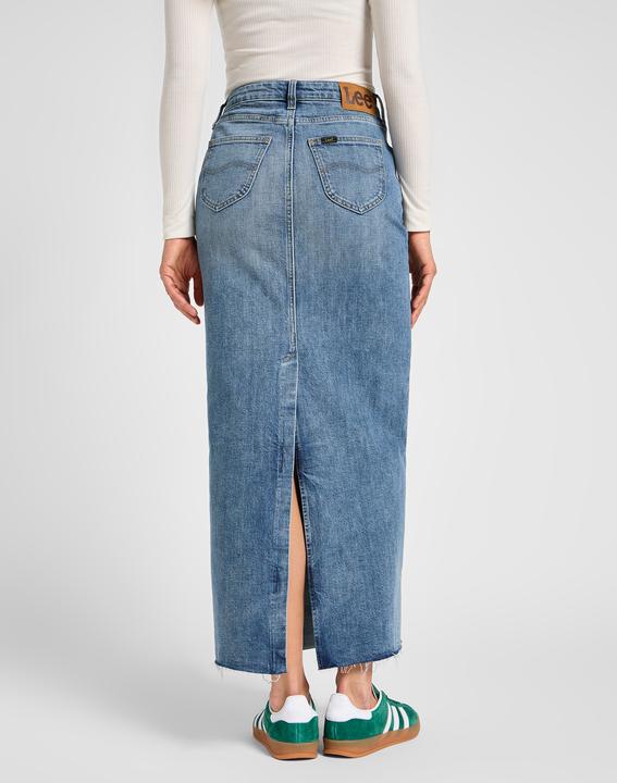 Image du produit Lee Jupe en jean Back Slit Maxi Skirt (28)