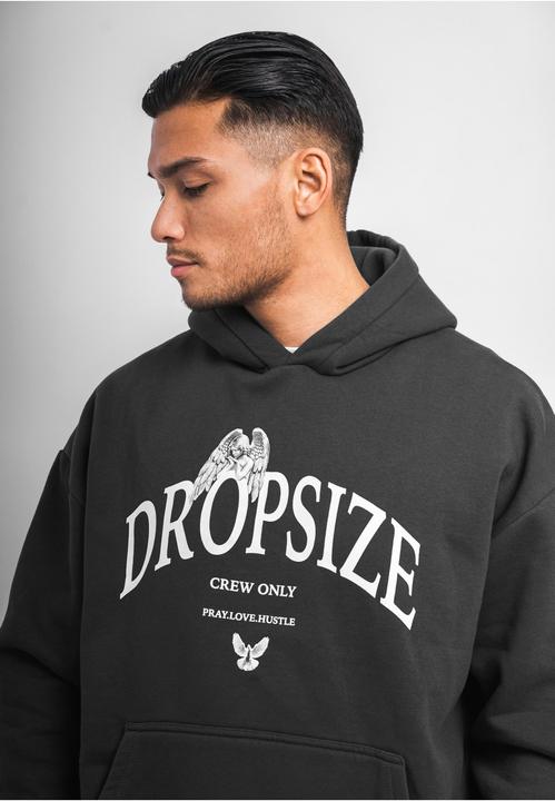 Produktbild Dropsize Heavy Oversize Pray Love Hustle Hoodie - 138241 (XS)