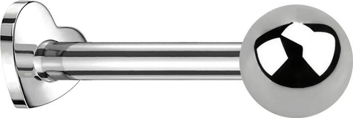 Image du produit Star Piercing Micro Labret Coeur femelle argenté Boule argentée (sans laiton, Titane G23)