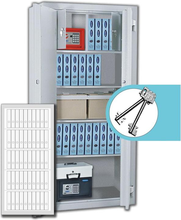 Immagine prodotto Rottner Armadietto per archiviazione ignifugo Office Premium (615 l)