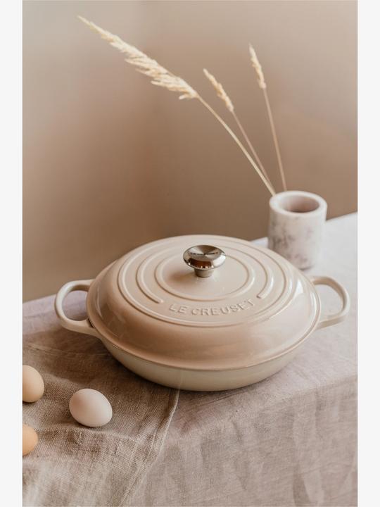 Productafbeelding Le Creuset Gourmet Professional Pot Signature Ø 30cm, rond (30 cm, Braadpan + kasserol, Gietijzer)