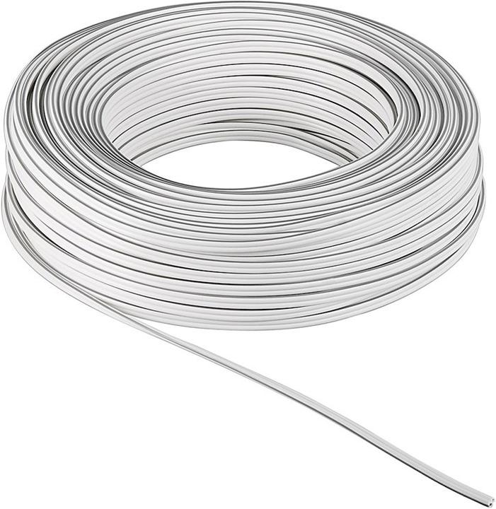 Actual product image Goobay Speaker cable white CU (10 m, 1 mm²)