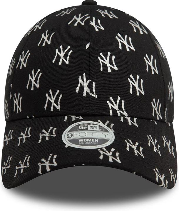 Produktbild New Era 9Forty Damen Cap - METALLIC New York Yankees schwarz