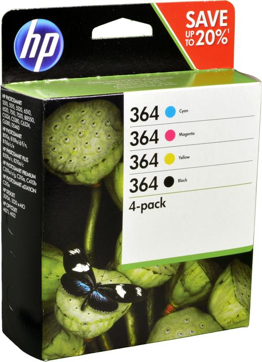 Actual product image HP 364 (M, C, FC, Y)