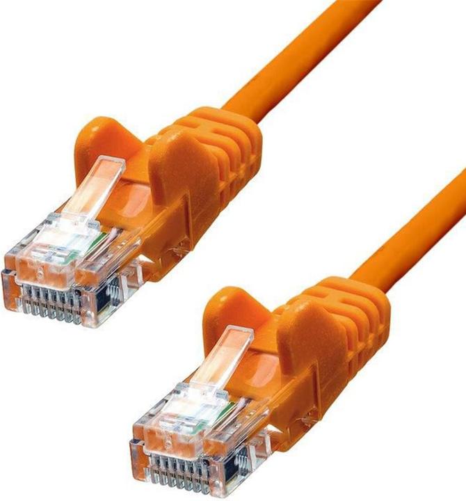 Actual product image ProXtend U/UTP CAT5e PVC AWG 26 CCA Orange 3M (U/UTP, CAT5e, 3 m)