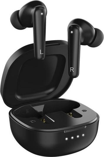 Immagine prodotto Genius HS-M910BT microfono, microfono, track changer, nero, 2.0, custodia di ricarica, tipo sportivo USB-C (4 h, Senza fili)