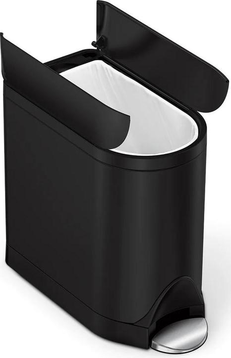 Produktbild Simplehuman Treteimer 5 l, Weiss (5 l)