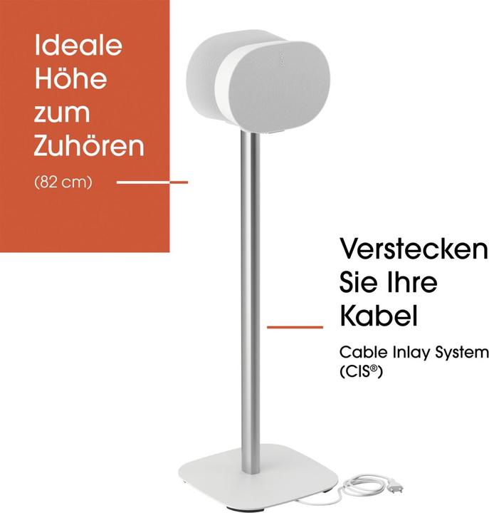 Actual product image Vogels SFS 4133 Sonos speaker standaard voor Era 300 (wit) (1 pcs., Stand, Not movable)