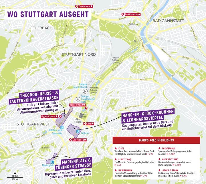 Image du produit Reiseführer Stuttgart (Allemand, Martin Oversohl, Jens Bey, 2022)