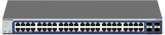 Actual product image Netgear Switch 48x GE GS748T-600EUS (48 ports)