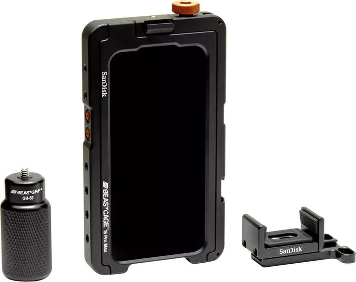 Produktbild SanDisk BEASTGRIP iPhone 15 Pro Max Creator Kit