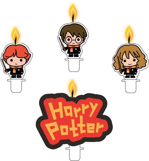 Actual product image Riethmüller Harry Potter Birthday Candles (4 x)