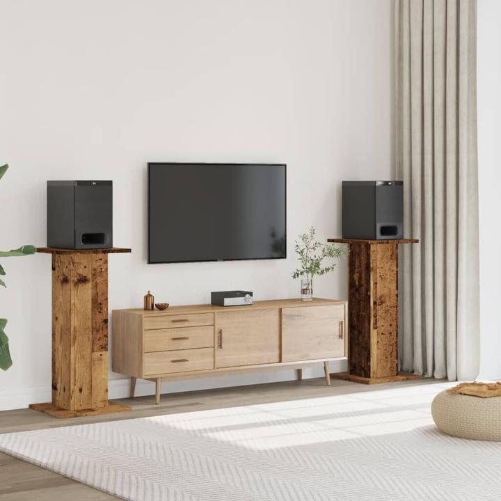 Produktbild VidaXL Lautsprecherständer 2 Stk. -Optik 30 x 30 x 95 cm (1 Paar, Ständer)