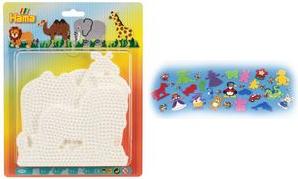 Immagine prodotto Hama Perlen Spilla Pl. Leone/Cammello/Elefante/Giraffa
