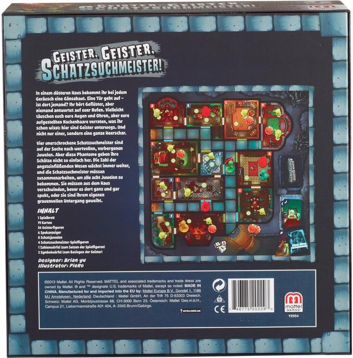 Produktbild Mattel Games Geister, Geister, Schatzsuchmeister (Deutsch)