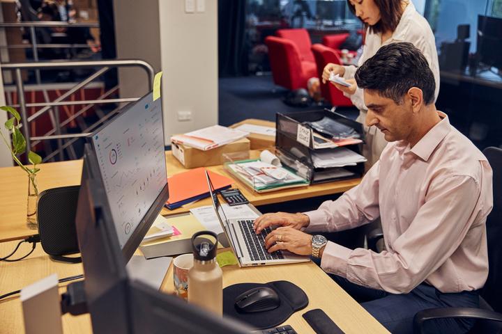Produktbild HP Thin Client t655 - Ryzen R2314 - 8GB RAM - 32GB Flash - ThinPro (AMD Ryzen Embedded R2314, 8 GB, AMD Radeon Graphics)