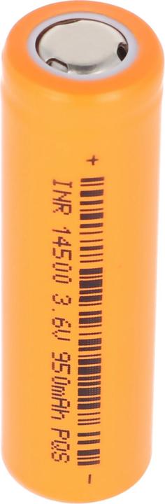 Produktbild AccuCell Akku INR 14500 ungeschützt 48,5x14,1mm (1 Stk., 950 mAh, Akku)