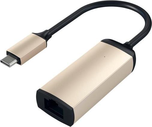 Actual product image Satechi USB-C to Ethernet Adapter Gold USB-C to Ethernet RJ45
