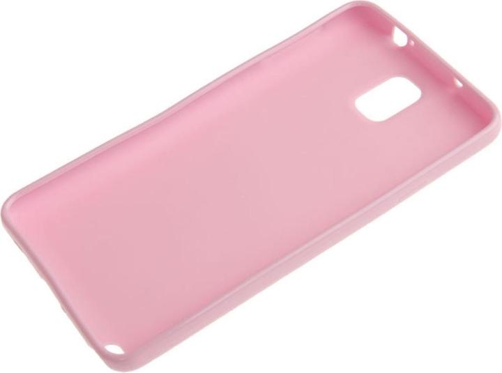 Produktbild König Design Handyhülle TPU Schutzhülle für Samsung Galaxy Note 3 / N9000 rosa (Samsung Galaxy Note 3)