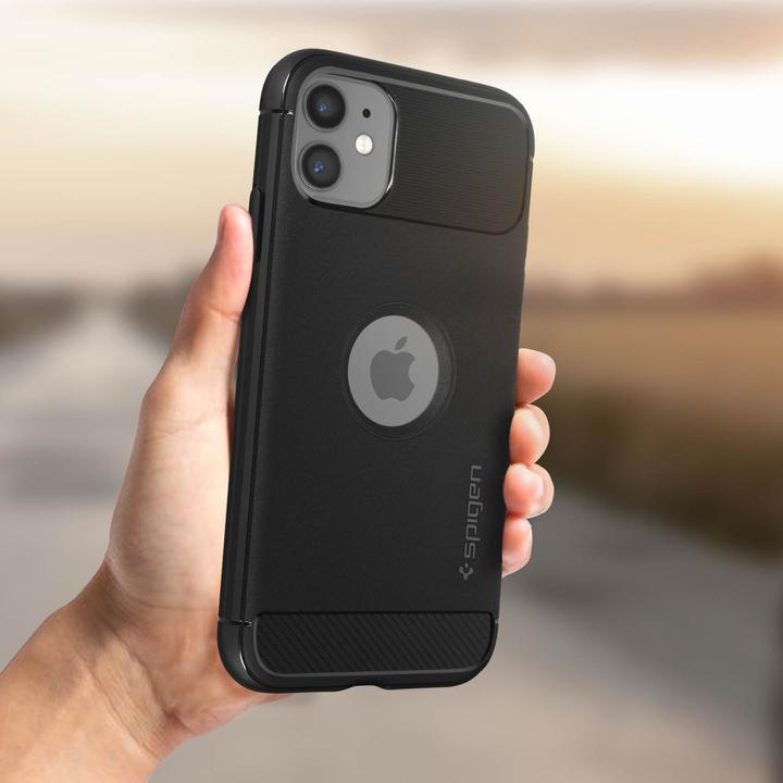 Actual product image Spigen rugged army (Apple iPhone 11)