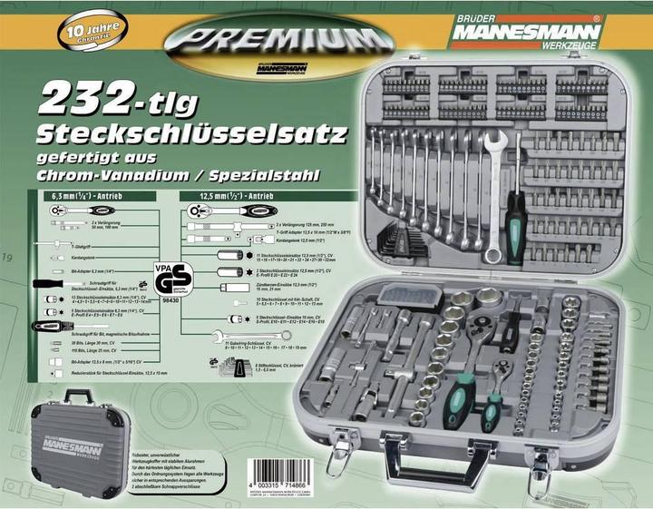 Actual product image Mannesmann Socket wrench set metric 1/ (32 mm, 18 mm, 11 mm, 12 mm, 20 mm, 19 mm, 5 mm, 27 mm, 15 mm, 13 mm, 25 mm, 6 mm, 21 mm, 7 mm, 14 mm, 29 mm, 8 mm, 10 mm, 30 mm, 23 mm, 26 mm, 22 mm, 17 mm, 28 mm, 9 mm, 16 mm, 24 mm, 31 mm, 4 mm)