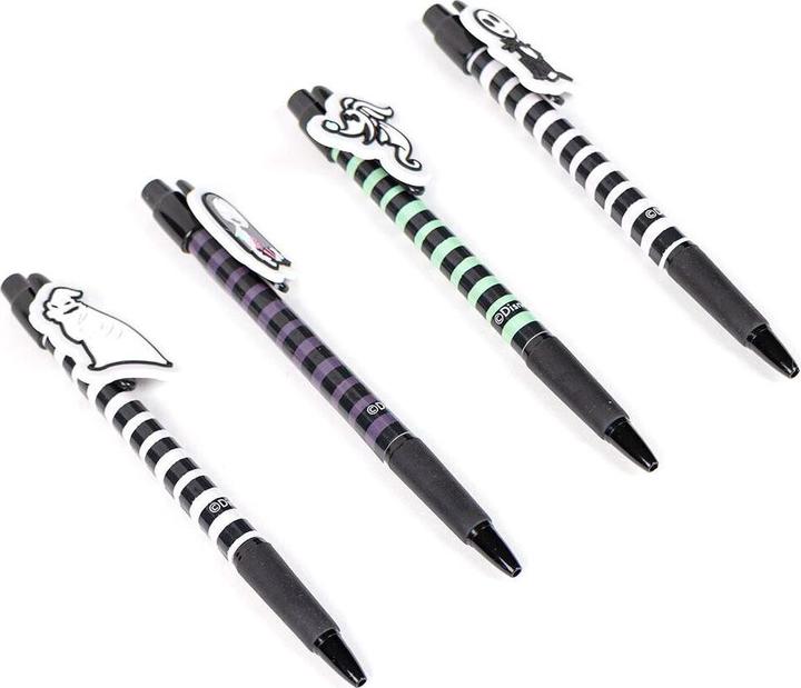 Image du produit Cerda L'ETRANGE NOEL de Mr JACK - Set de 4 Stylos à Bille (Blanc, no ir, 4 x)