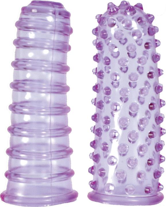 Actual product image Seven Creations Lust Finger Soft and Bumpy Sleeves