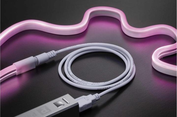 Immagine prodotto Paulmann Striscia USB Colorflex neon (Rosso, 100 cm, Interno)