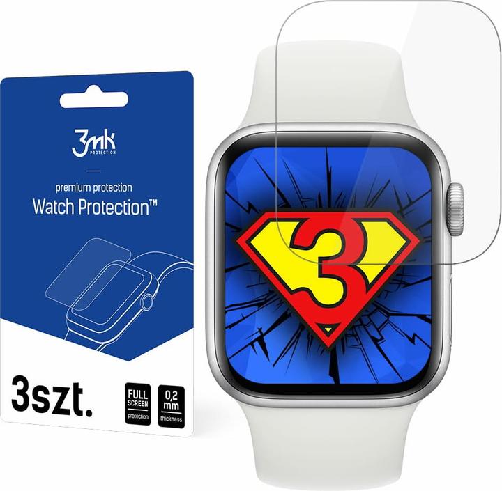 Actual product image 3MK protective film Watch Protection ARC for Apple Watch 4 40mm