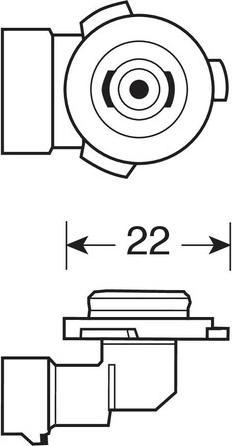 Actual product image Osram Night Breaker (HB4)