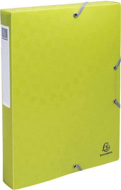 Actual product image Exacompta Archivbox A4, Rückenbreite 40mm, Recycling-Kunststoff, Kollektion Pop'N Co (A4)
