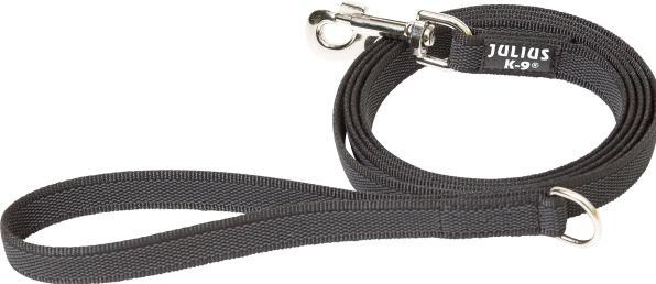 Produktbild Julius-K9 K9 GUMMIERTE LEINE SCHWARZ 180 (Hund, Hundesport)
